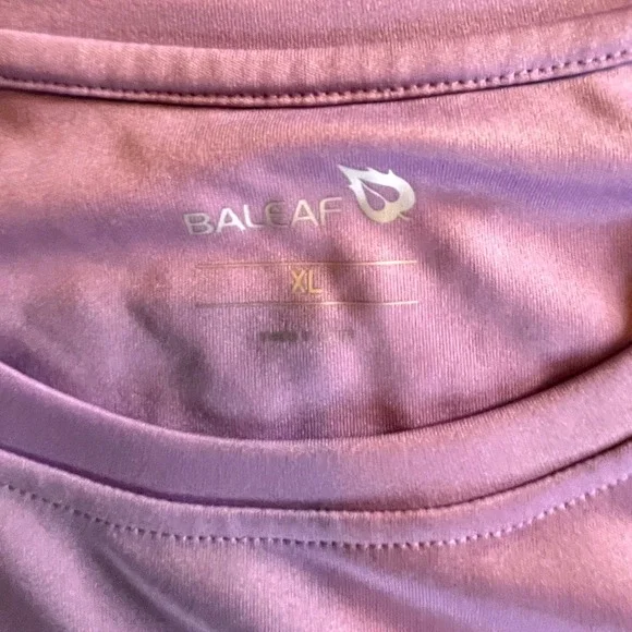 Baleaf UPF 50+ XL Light Purple Long Sleeve Performance Sun Shirt - Picture 4 of 6